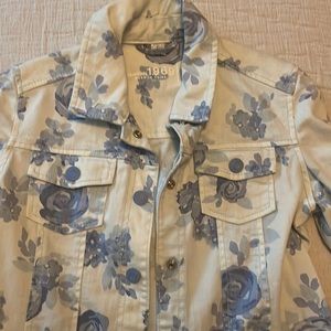 GapKids 1969 Floral Jean Jacket